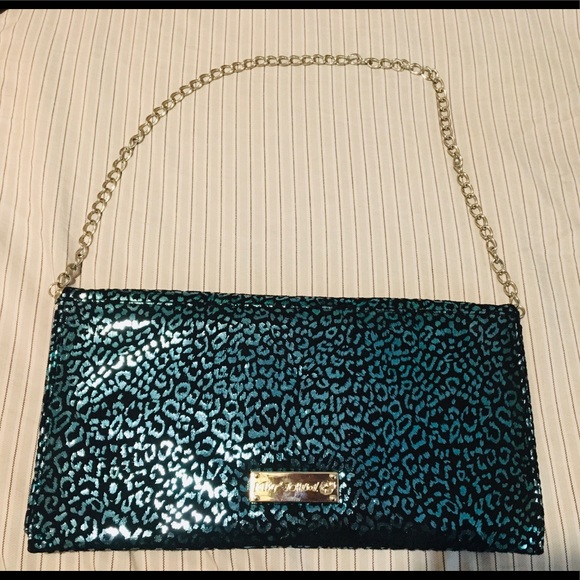 Betsey Johnson Metallic Handbag/Clutch - Picture 1 of 5